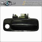 Exterior Door Handle Front Right for 1997-2001 Toyota Camry Non Painted Black