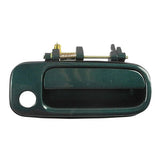 Exterior Door Handle Front Right for 92-96 Toyota Camry 6P2 Classic Green Pearl
