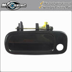 Exterior Door Handle Front Left for 1992-1996 Toyota Camry Non Painted Black