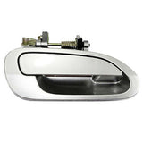 Exterior Door Handle Rear R for 98-02 Honda Accord NH623 Satin Silver Metallic
