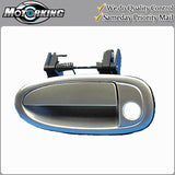 Exterior Door Handle Front Left for 95-99 Toytoa Avalon 1C8 Silver B3792