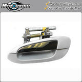 Exterior Door Handle Rear Left for 02-06 Nissan Altima K12 Silver Chrome B4050