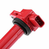 OEM Quality Ignition Coil for Acura RSX/ Honda Civic CR-V Element S2000 L4, Red