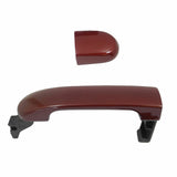 Exterior Door Handle Rear Left for 2007-2012 Nissan Versa A15 Red Brown Metallic