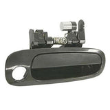 Exterior Door Handle Front Right for 1998-2002 Toyota Corolla Non Painted Black