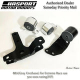 Hasport Mount Kit for 88-91 Civic/CRX AWD B-Series w/ Rear Bracket EFBAWD-88A