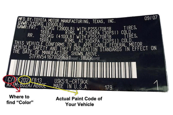 Exterior Door Handle Rear L or R for 98-03 Toyota Sienna 8N7 Sailfin Blue B4123