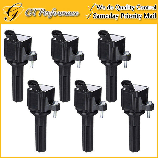 OEM Quality Ignition Coil 6PCS for Colorado Trailblazer/ Canyon Envoy L4 L5 L6