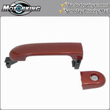 Exterior Door Handle Front Left for 07-12 Nissan Versa NAC Carmine Red Metallic