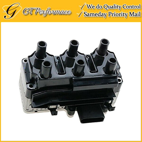 OEM Quality Ignition Coil for 1999-2003 Volkswagen Golf/ 1999-2001 Jetta 2.8L V6