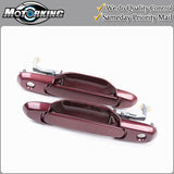Exterior Door Handle Front Left & Right for 98-03 Toyota Sienna 3M6 Burgundy