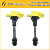 OEM Quality Ignition Coil 2PCS for 2002-2006 Nissan Sentra 1.8L L4, 22448-6N011