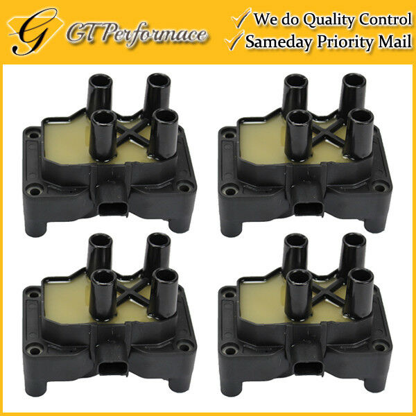 OEM Quality Ignition Coil 4PCS Set for 2011-2014 Ford Fiesta 1.6L L4 4M5G12029ZB