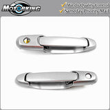 Exterior Door Handle Front Left & Right for 98-03 Toyota Sienna 1D7 Silver DS203