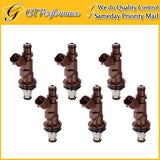 Quality Fuel Injector 6PCS for Toyota Tacoma Tundra 4Runner 3.4L V6, 23250-62040