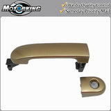 Exterior Door Handle Front Left for 2007-2012 Nissan Versa C32 Bronze Metallic