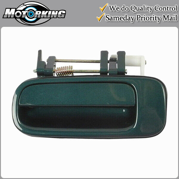 Exterior Door Handle Rear Left for 92-96 Toyota Camry 6P2 Classic Green Pearl