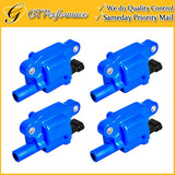 Performance Ignition Coil 4PCS for Buick Cadillac Chevrolet GMC Pontiac Saab V8