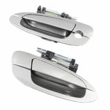 Exterior Door Handle Front Pair for 02-06 Nissan Altima C43 Pebble Beach Greige