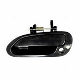 Exterior Door Handle Front L & R for 1998-2002 Honda Accord PB Primed Black