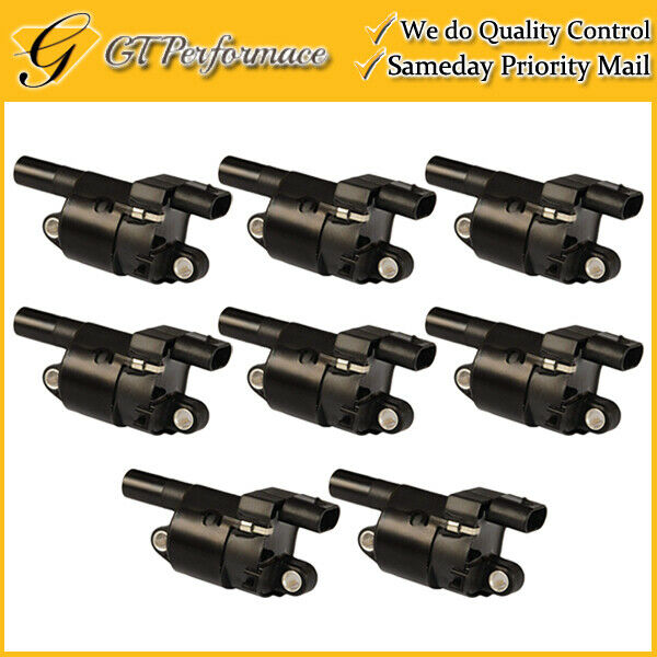 OEM Quality Ignition Coil 8PCS for Camaro Corvette Silverado 1500 Suburban/ GMC