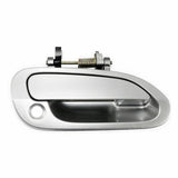 Exterior Door Handle Front L & R for 98-02 Accord NH623 Satin Silver Metallic