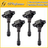 OEM Quality Ignition Coil 4PCS for Infiniti FX50 M56/ Nissan Altima Sentra Versa