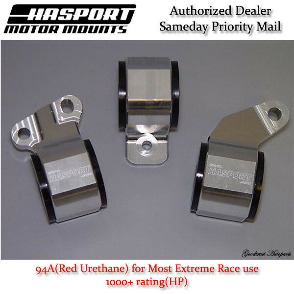 Hasport for 88-91 Civic/CRX D-Series OBD1/2 Stock Replacement Mount Kit 94A