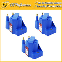 Performance Ignition Coil 3PCS for Buick Cadillac Chevrolet Isuzu Pontiac, Blue