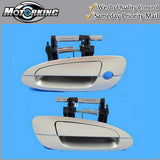 Exterior Door Handle Front Pair for 02-06 Nissan Altima C12 Coral Sand Met DS235