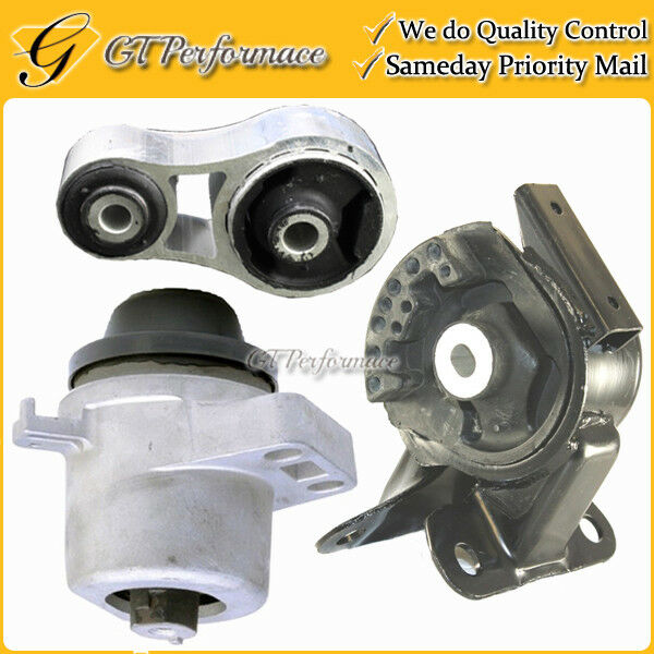 Quality Engine & Trans. Mount 3PCS for 2007-2012 Mazda CX-7 2.3/2.5L Hydraulic!