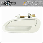 Exterior Door Handle Rear Left for 1998-2002 Honda Accord NH578 White