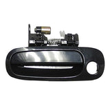 Exterior Door Handle Front Left for 1998-2002 Toyota Corolla Non Painted Black