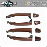 Exterior Door Handle 4PCS Set for 04-10 Toyota Sienna 3Q3 Salsa Red Pearl