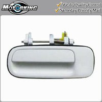 Exterior Door Handle Rear Left for 1992-1996 Toyota Camry 040 White