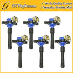 Quality Ignition Coil 6PCS for BMW 323i 325i 328i 330i 525i 528i 530i M3 M5 Blue