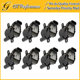 OEM Quality Ignition Coil 8PCS Set for GMC Yukon Savana Sierra 1500 2500 3500 V8