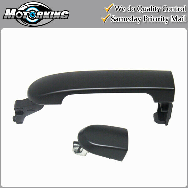 Exterior Door Handle Front or Rear Right for 2007-2012 Versa Non Painted Black