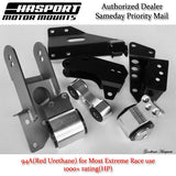 Hasport Mounts K-Series Engine Swap Mount Kit for 90-91 Acura Integra DA1K2-94A