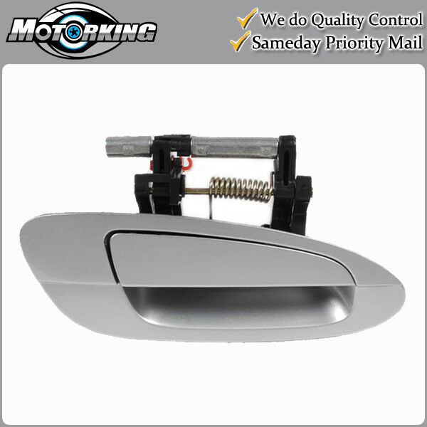 Exterior Door Handle Front Right for 02-06 Nissan Altima K12 Silver Mist B3750