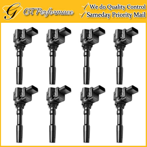 OEM Quality Ignition Coil 8PCS for 2015-2017 Audi RS7 S6 S7 S8 4.0L, 079905110N