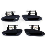 Exterior Door Handle 4PCS Set for 02-06 Nissan Altima BW9 Majestic Blue Pearl