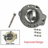 Interior Door Handle Front Left & Right for 06-10 Jeep Commander Gray & Chrome