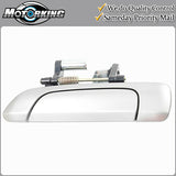 Exterior Door Handle Rear Left for 2001-2005 Honda Civic NH623M Satin Silver
