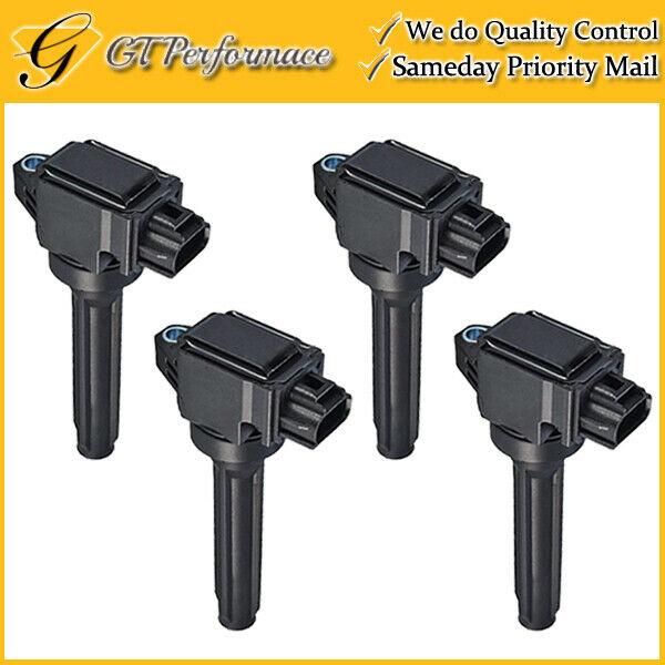 OEM Quality Ignition Coil 4PCS for 14-18 Mitsubishi Mirage/ 17-18 Mirage G4 1.2L