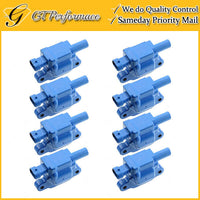 OEM Quality Ignition Coil 8PCS for LaCrosse/ CTS/ Escalade/ Impala/ Envoy Blue