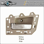 Interior Door Handle Front Left for 2005-2011 Jeep Grand Cherokee Beige & Chrome