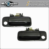 Exterior Door Handle Front L & R for 97-01 Toyota Camry 1C6 Graphite Gray Pearl