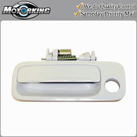 Exterior Door Handle Front Left for 1997-2001 Toyota Camry 040 White