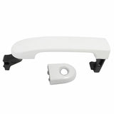 Exterior Door Handle Front Left for 2007-2012 Nissan Versa QM1 Cloud White